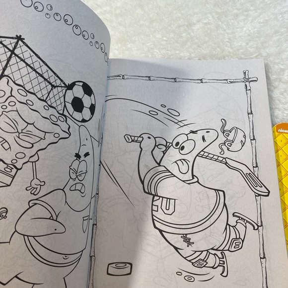 SpongeBob SquarePants Coloring and Activity Book - Picture 5 of 7